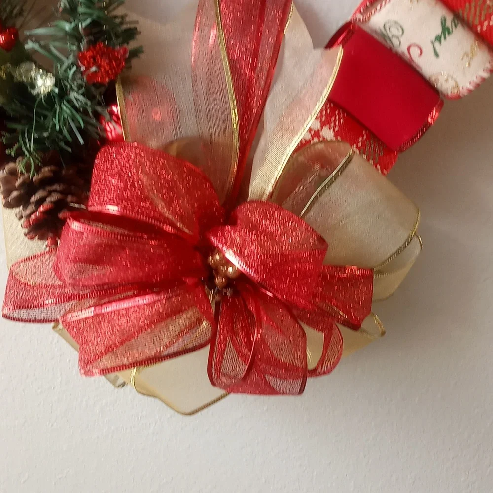 Christmas Square Wreath